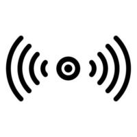 Motion Sensor Icon Style vector