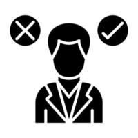 Decision Makers Icon Style vector