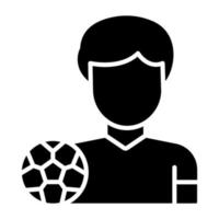 Player Icon Style vector