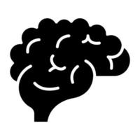 Brain Icon Style vector