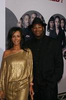 Jimmy Jam Harris  Wife  LisaWhy Did I Get Married  LA PremiereCinerama Dome at the ArcLight TheatersLos Angeles  CAOctober 4 20072007 photo