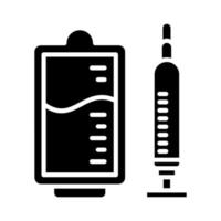 médico consumibles icono estilo vector