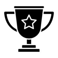 Trophy Icon Style vector