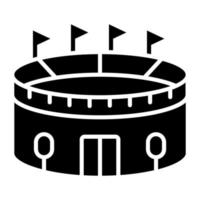 Stadium Icon Style vector