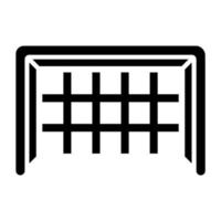 Goal Post Icon Style vector