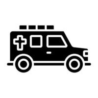 Hearse Icon Style vector