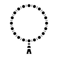 Rosary Icon Style vector