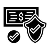 Safe And Secure Icon Style vector