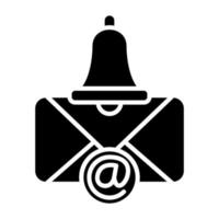 Email Notification Icon Style vector