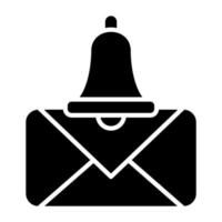 Sms Notification Icon Style vector