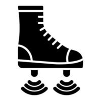 Flying Boots Icon Style vector