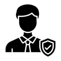 Consumer Protection Icon Style vector