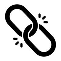 Link Icon Style vector