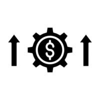 High Income Icon Style vector