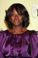 Viola Davis  arriving at the Women In Film 2nd Annual PreOscar Cocktail Party at the home of Peter  Tara Guber in Bel Air CA onFebruary 20 20092009 photo