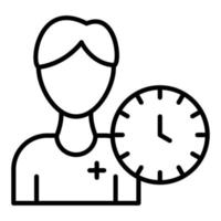 Patients Waiting Icon Style vector