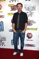 sam Worthington llegando a el ira de estafa fiesta a el difícil rock hotel en san diego California en julio 24 20092009 foto