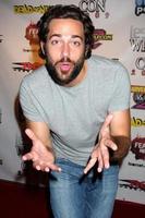 Zachary Levi arriving at the Wrath of Con Party at the Hard Rock Hotel in San Diego CA on July 24 20092009 photo
