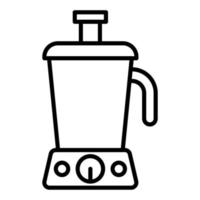 Food Processor Icon Style vector