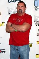 Kane hodder llegando a el ira de estafa fiesta a el difícil rock hotel en san diego California en julio 24 20092009 foto