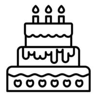 Cake Icon Style vector