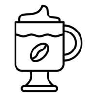 Cappuccino Icon Style vector