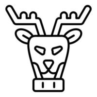 Moose Icon Style vector