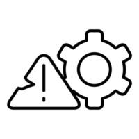 Damage Control Icon Style vector