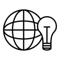 Global Initiatives Icon Style vector