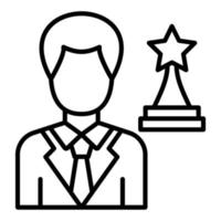 Actor Icon Style vector