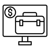 Micro Job Icon Style vector