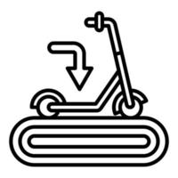 Learning Curve Icon Style vector