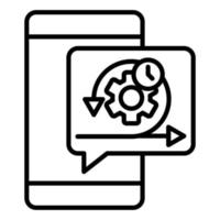 Agile Icon Style vector