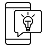 Idea Icon Style vector