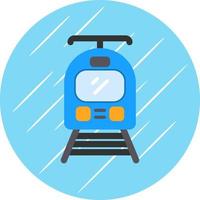 Tram Vector Icon Design