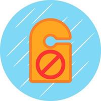 Do Not Disturb Vector Icon Design