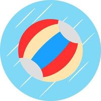 diseño de icono de vector de pelota de playa