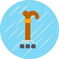 Walking Stick Vector Icon Design