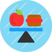 Balanced Diet Vector Icon Design