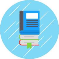 Book Stack Vector Icon Design