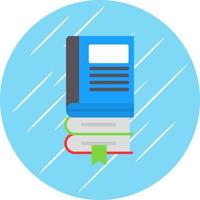 diseño de icono de vector de pila de libro