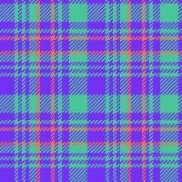 Pattern texture textile. Plaid background tartan. Seamless vector fabric check.