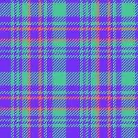 Pattern texture textile. Plaid background tartan. Seamless vector fabric check.