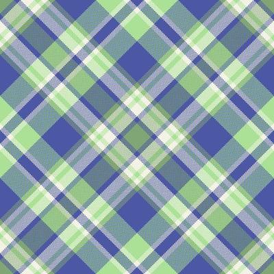 Plaid pattern vector. Check fabric texture. Seamless textile design for clothes, paper print.
