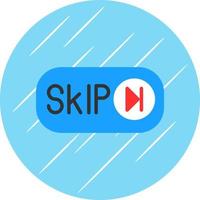 Skip Ad Vector Icon Design