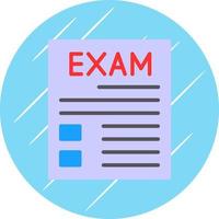 diseño de icono de vector de examen