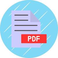 diseño de icono de vector de pdf