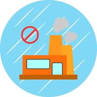 No Fossil Fuels Vector Icon Design