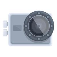 Action camera icon cartoon vector. Sport go pro vector