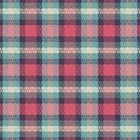 Seamless tartan plaid pattern with texture and pastel color. vector